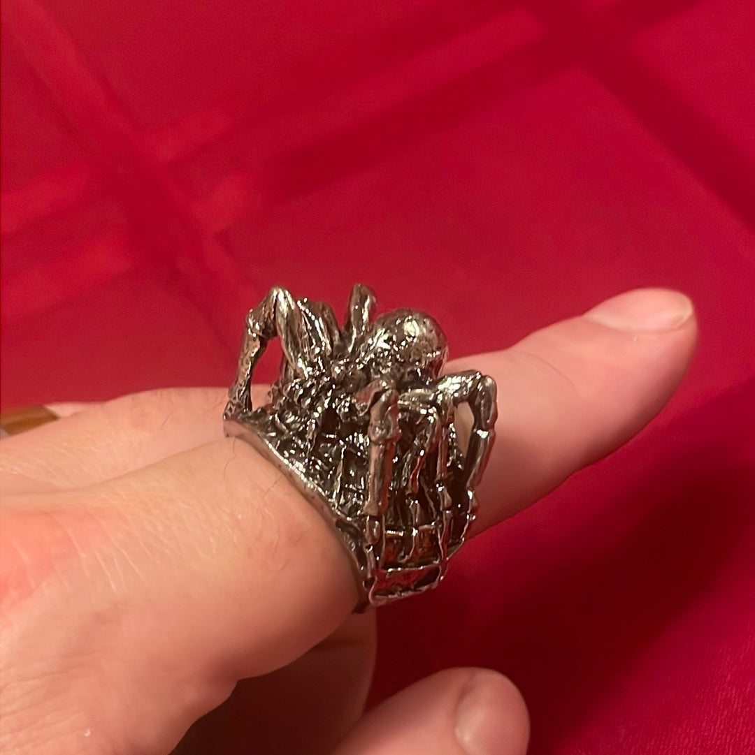 Ring - spider chunky