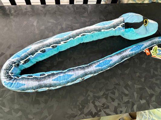 Slipstream Blue Plush Snake 54"