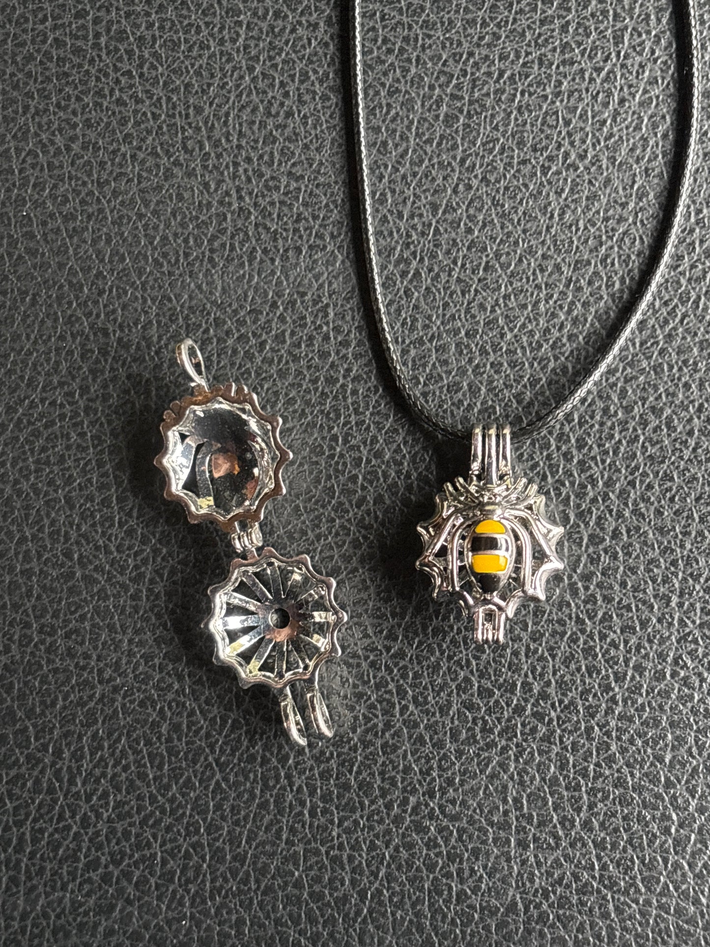 Spider Cage Necklace