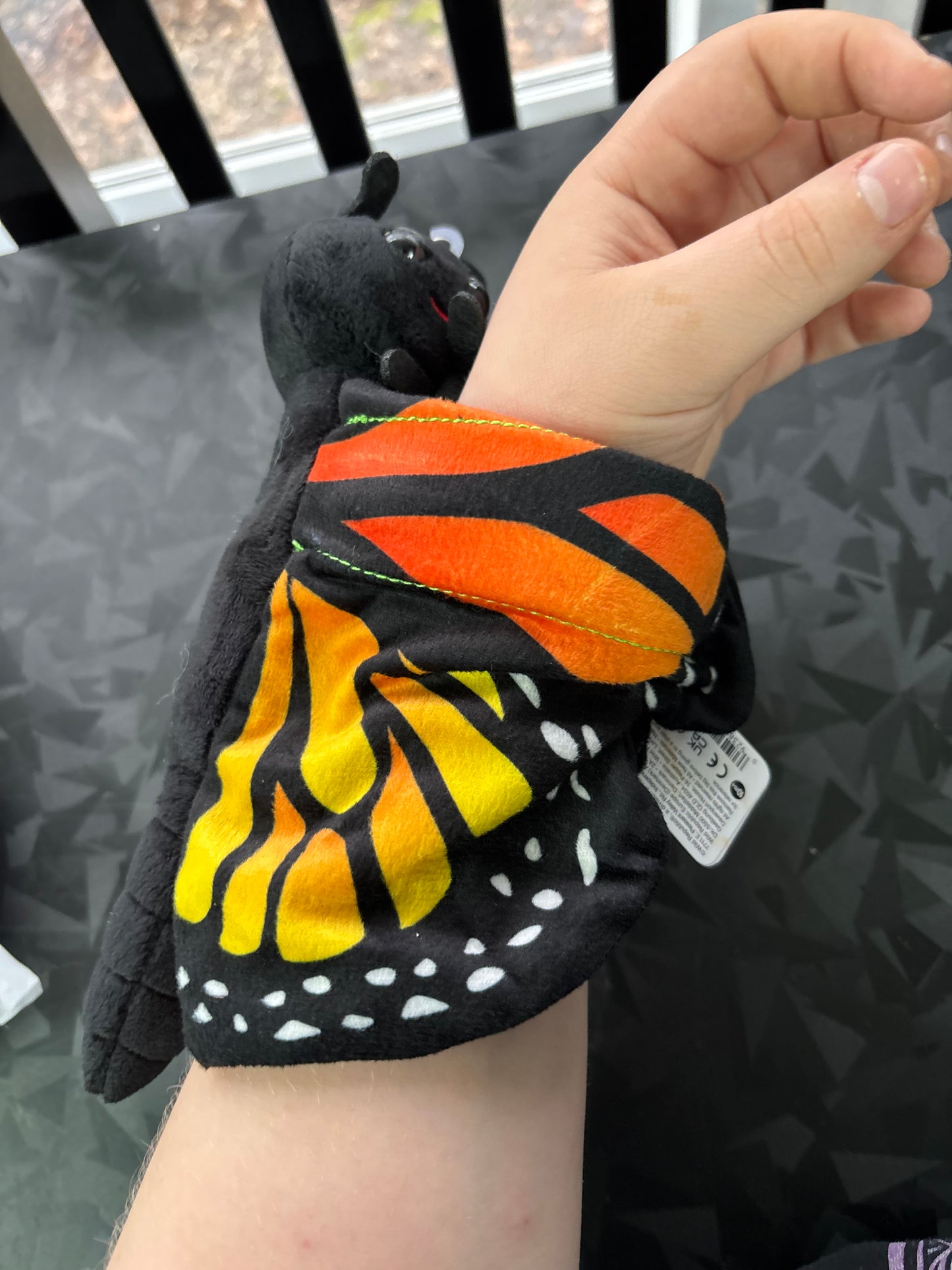 Monarch Plush Butterfly 8"