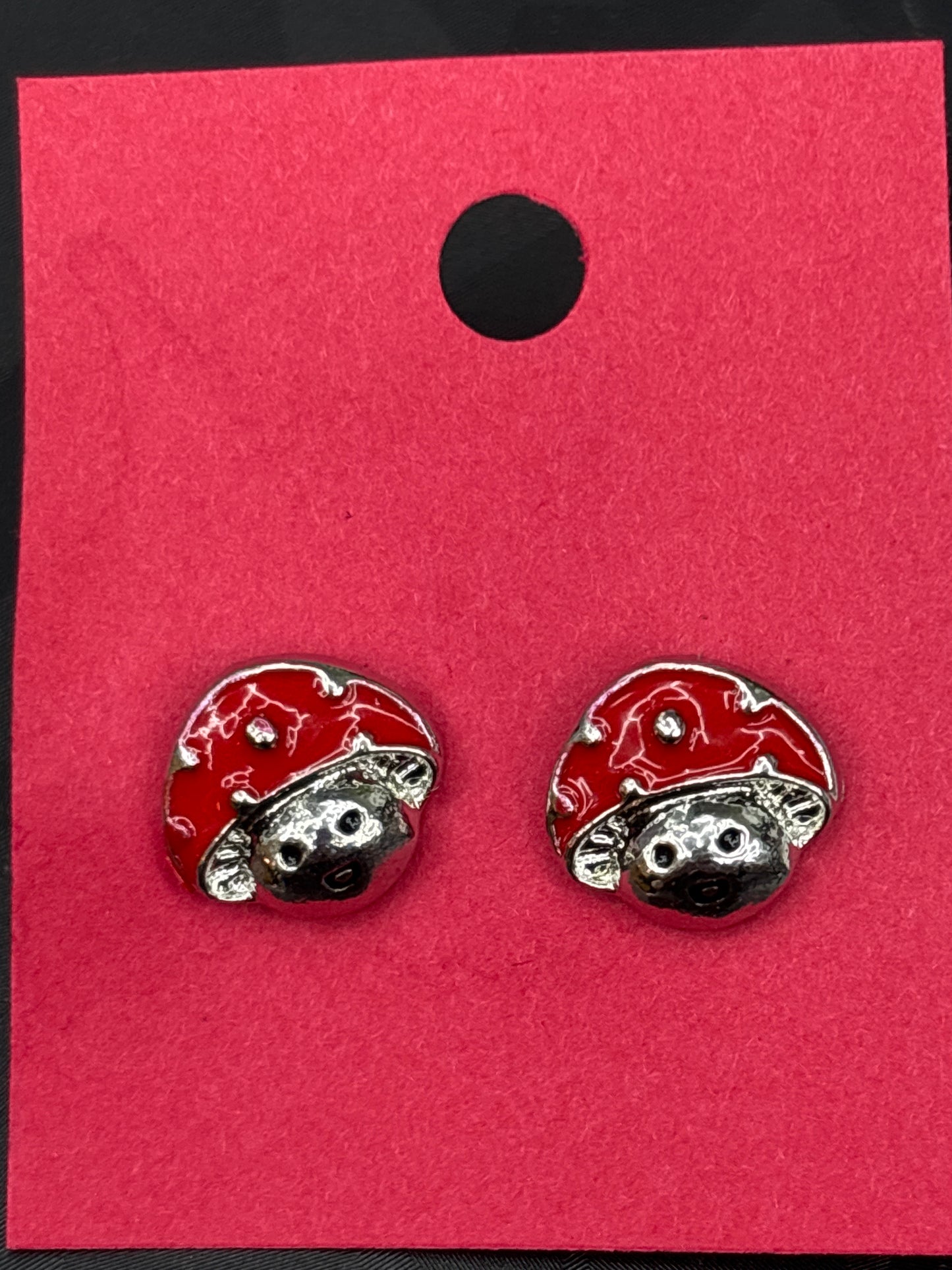 Earring - Mushroom Stud