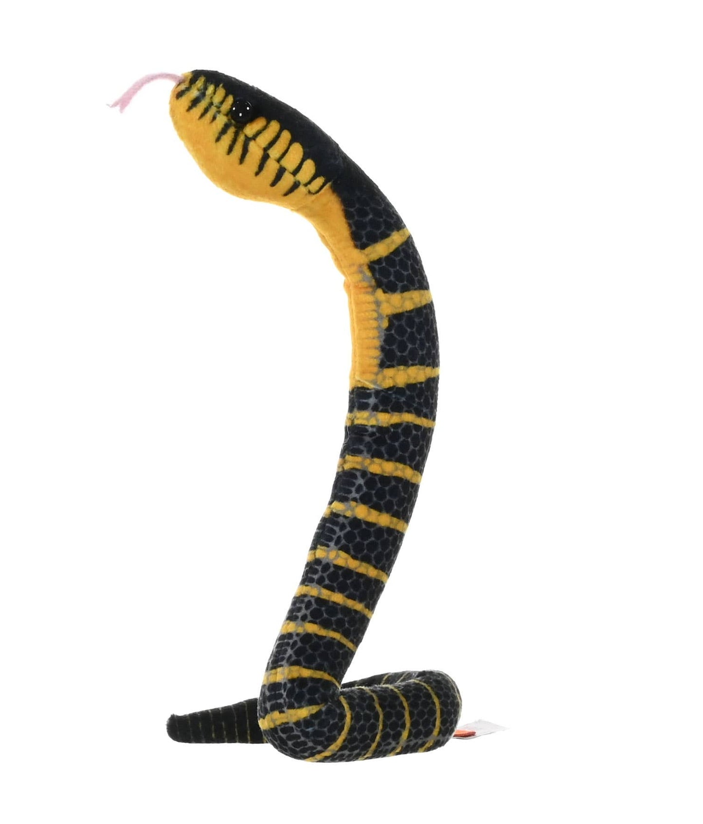 Black Fanged Mangrove Plush Snake 12"