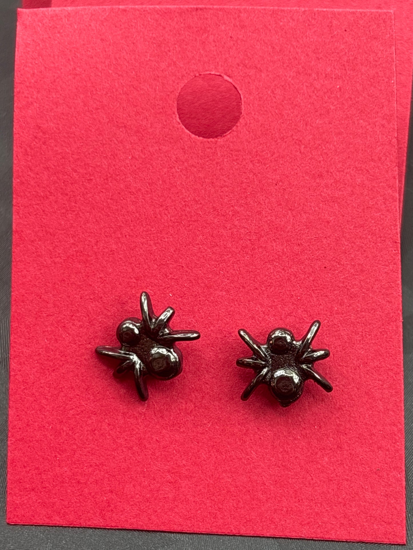 Earring - Post Spider or Web