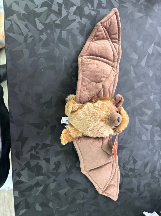 Mini Brown Plush Bat 8"
