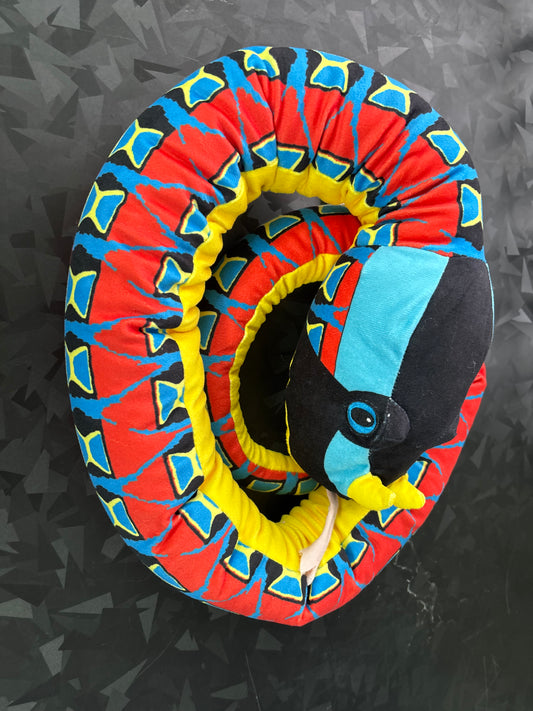 Rhino Viper Plush Snake 54"