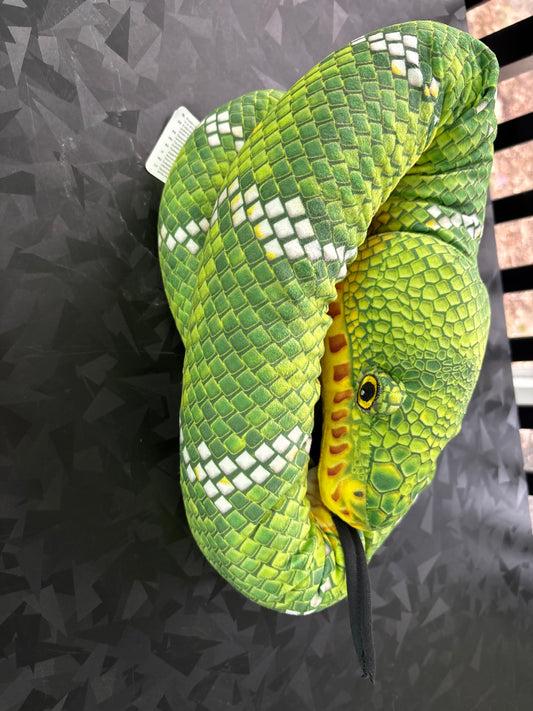 Emerald Tree Boa Plush Snake 54"