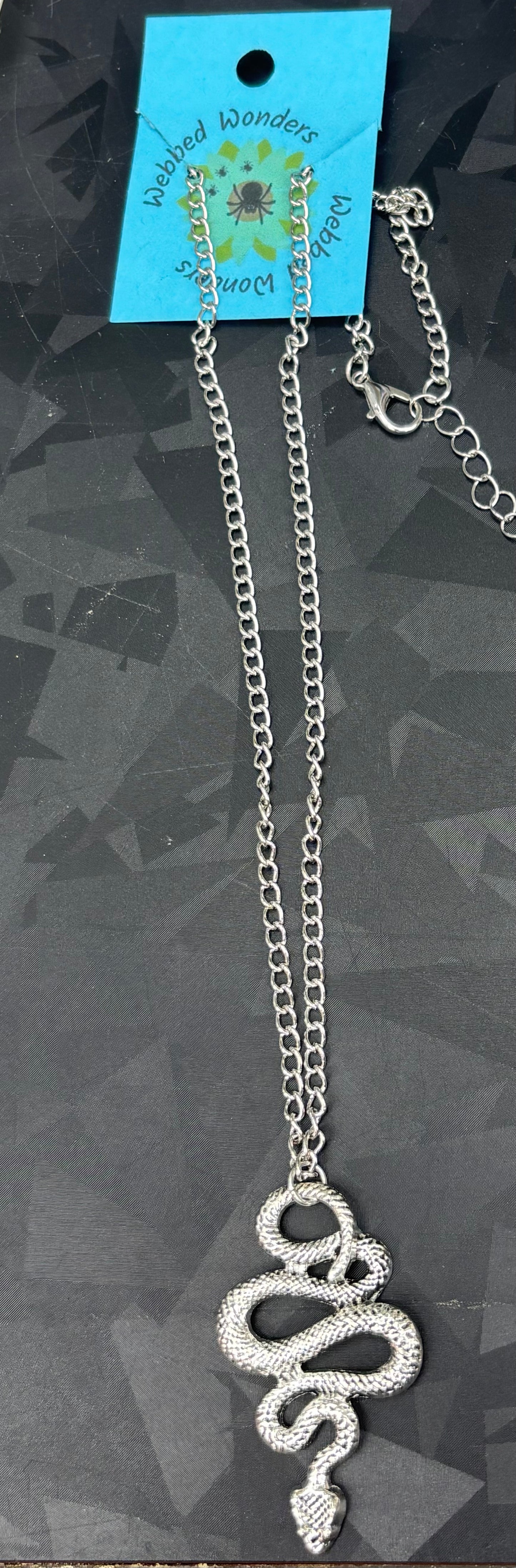 Necklace - Snake Silver