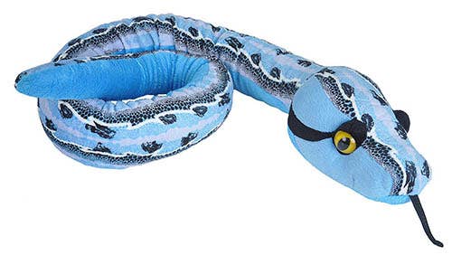 Slipstream Blue Plush Snake 54"