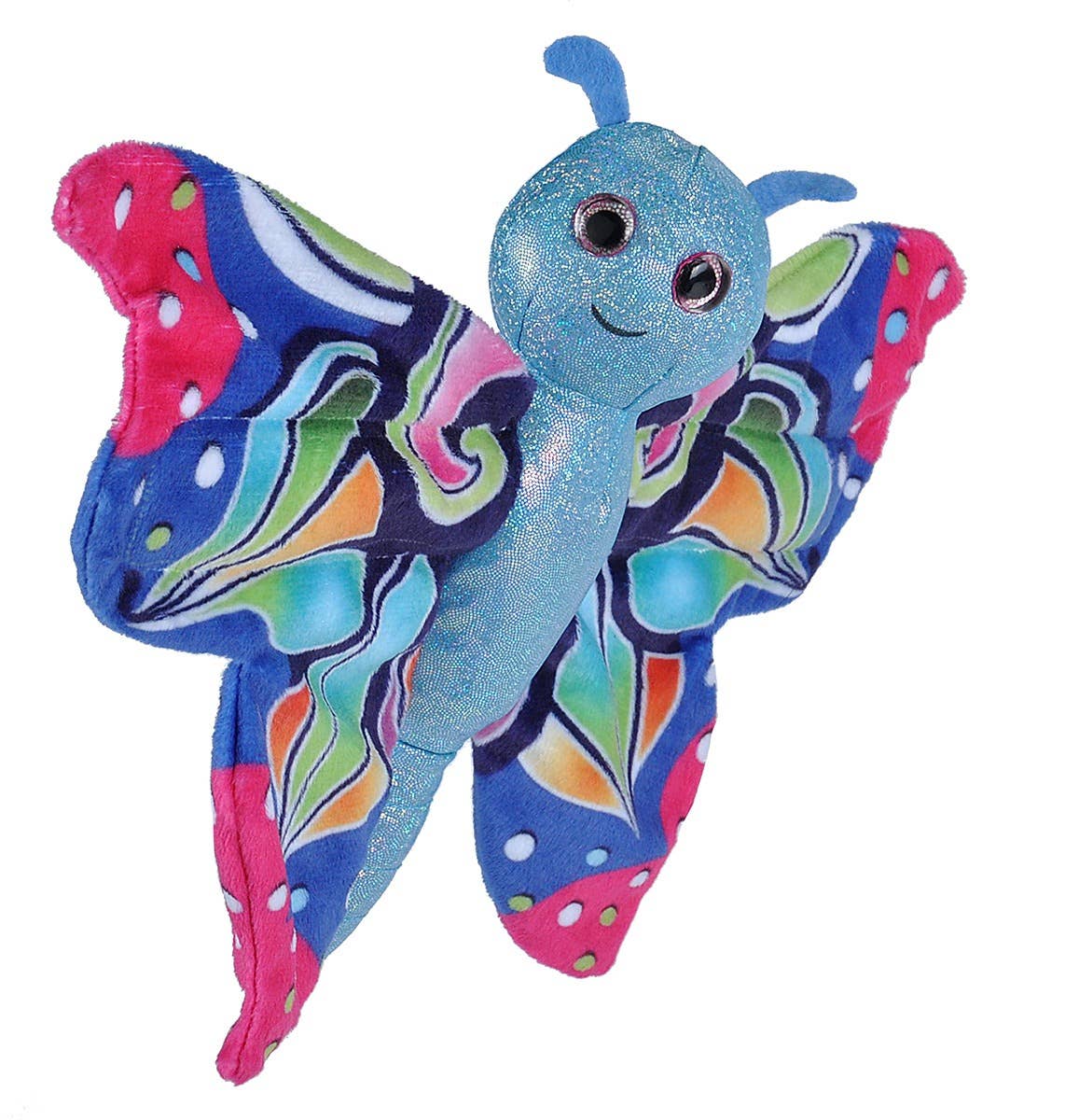 Butterfly Colorful Plush 8"