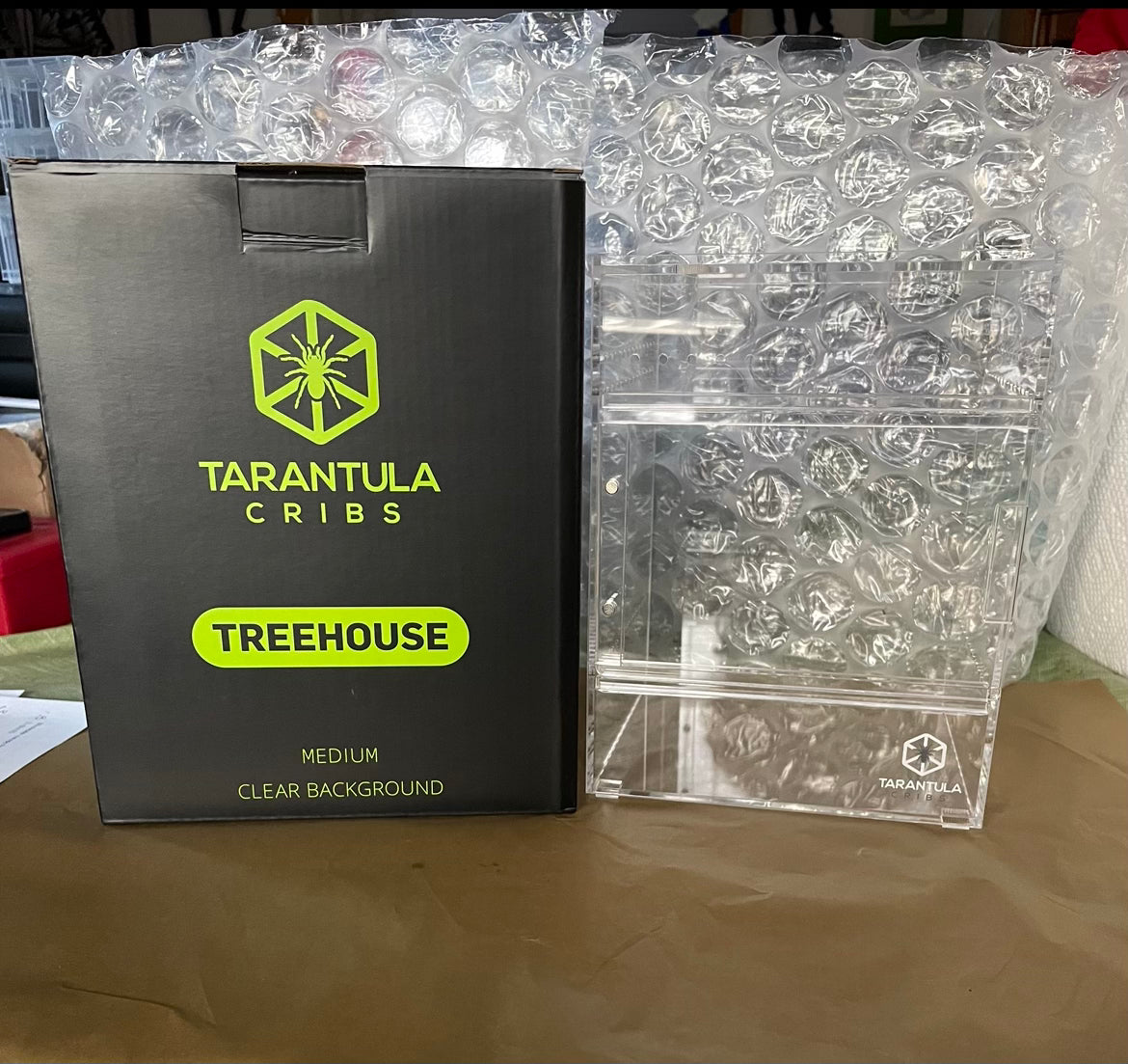 Tarantula Cribs’ Treehouse Clear The Creep Inn Family