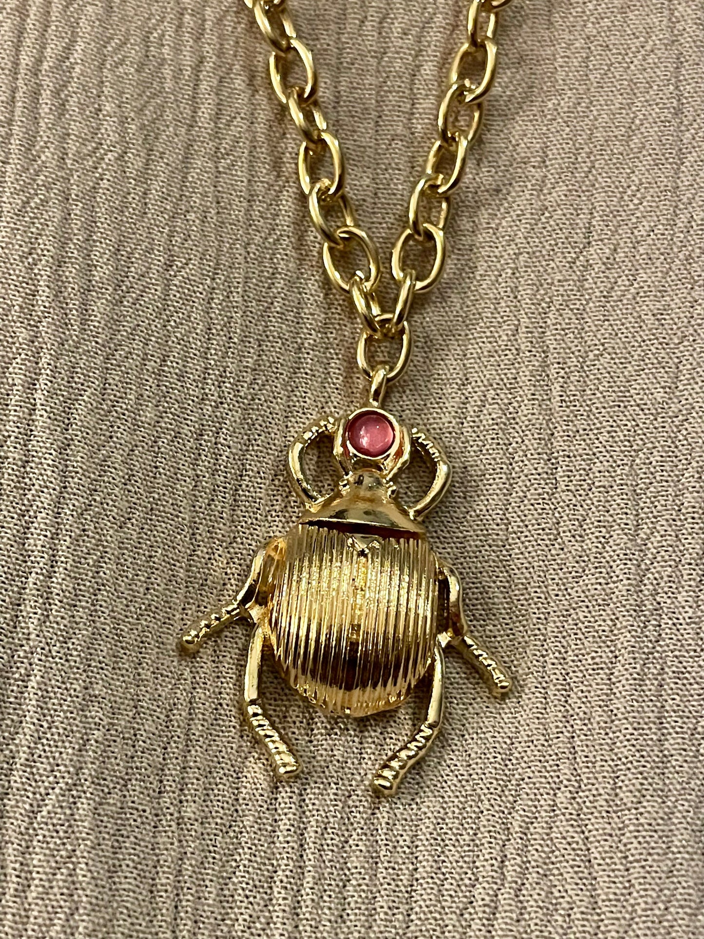 Necklace - beetle