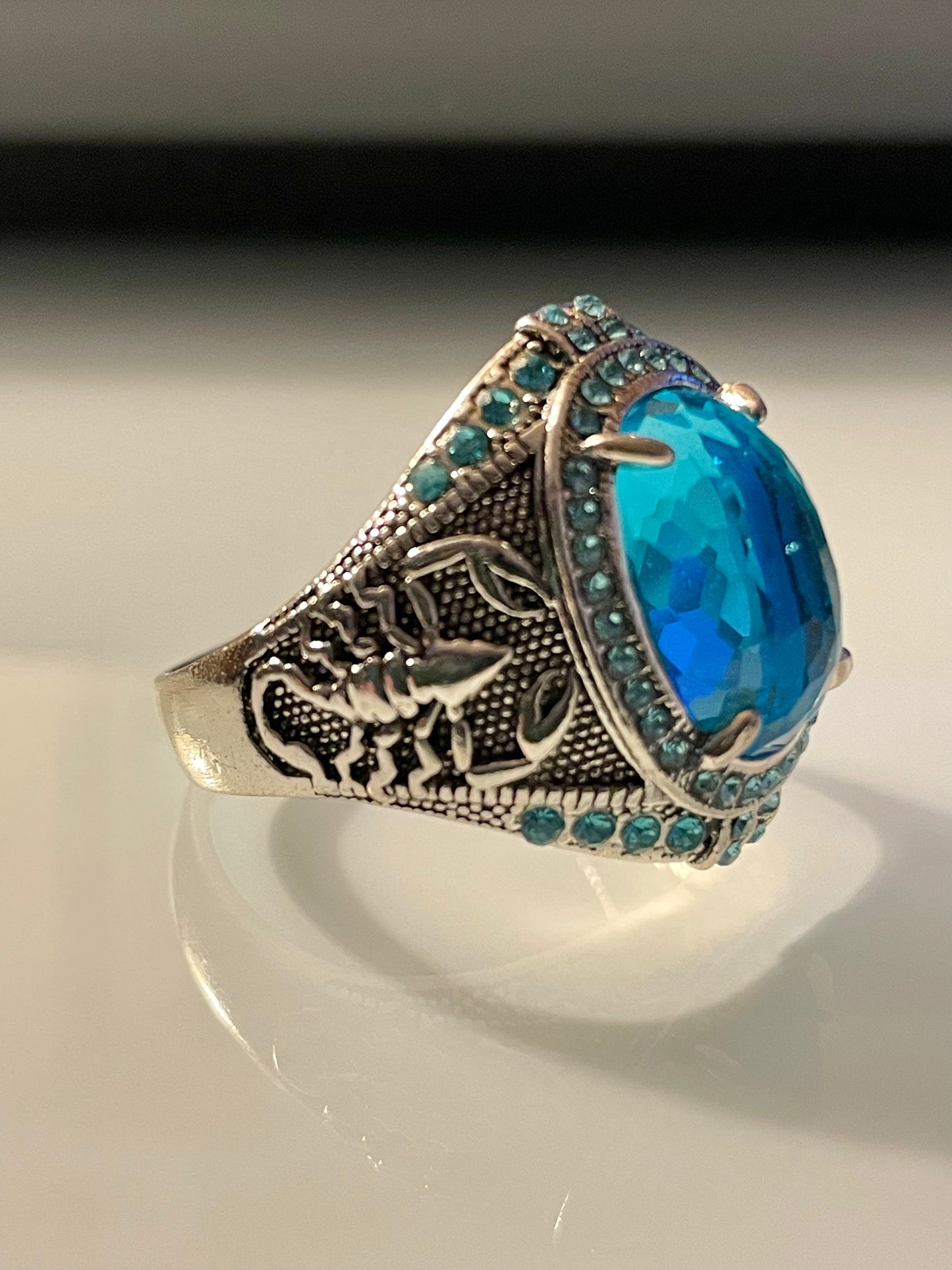 Ring - Scorpion Blue