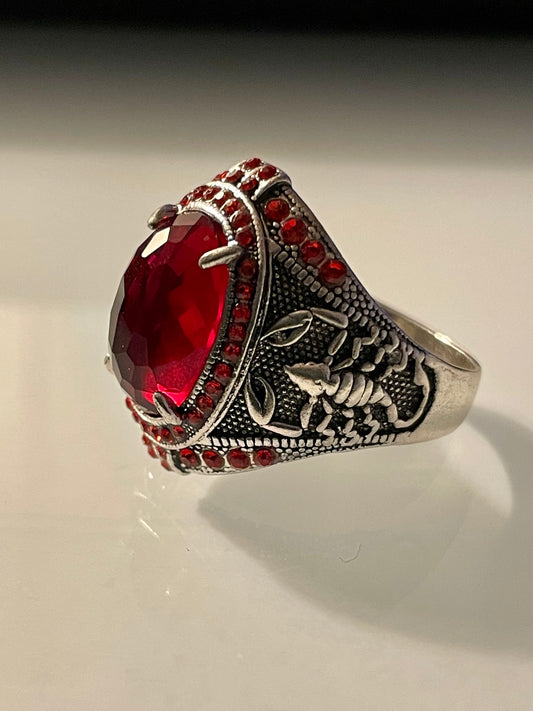 Ring - Scorpion Red