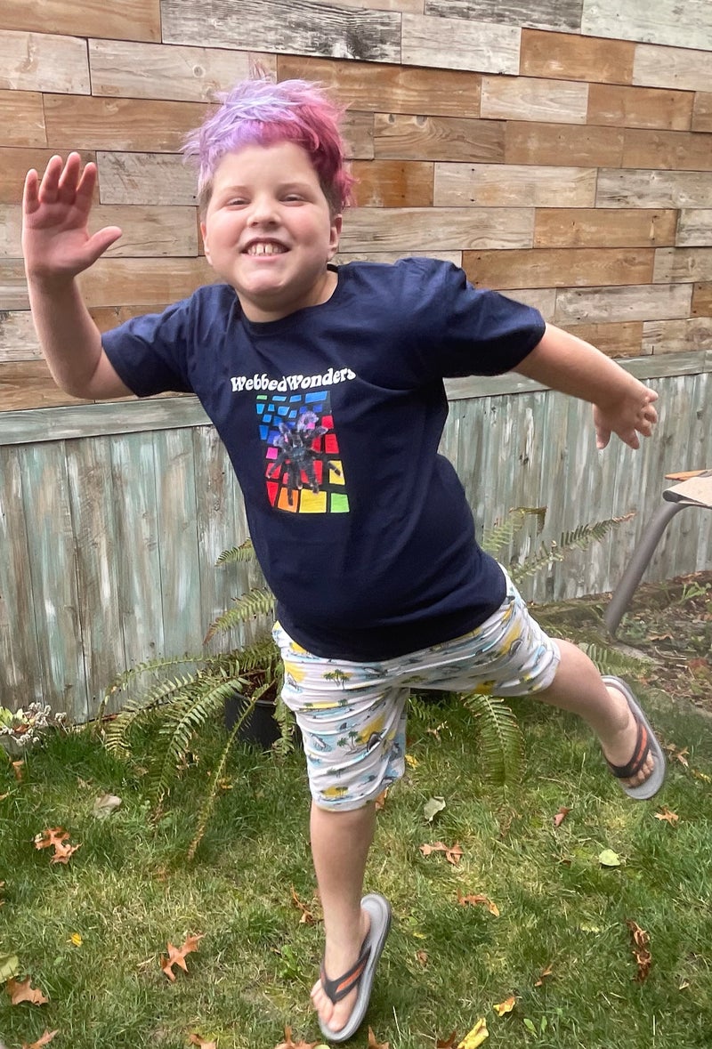 T-shirt Kids Webbed Wonders