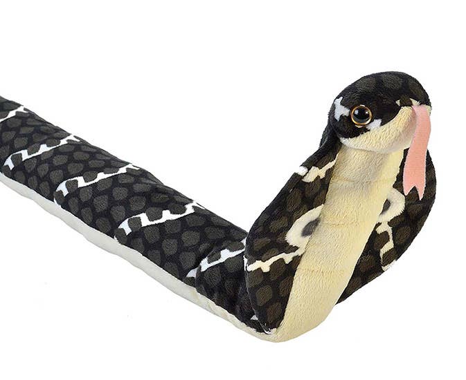 Snake Hooded Cobra Stuffed Animal 54"