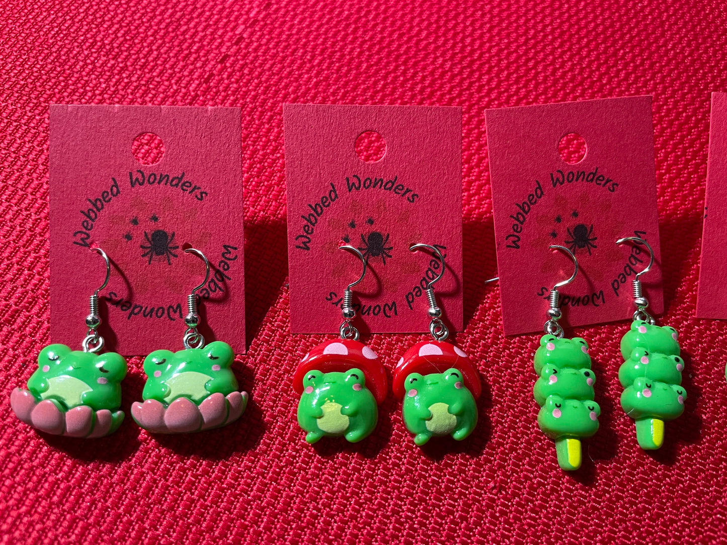 Earring - Frogs