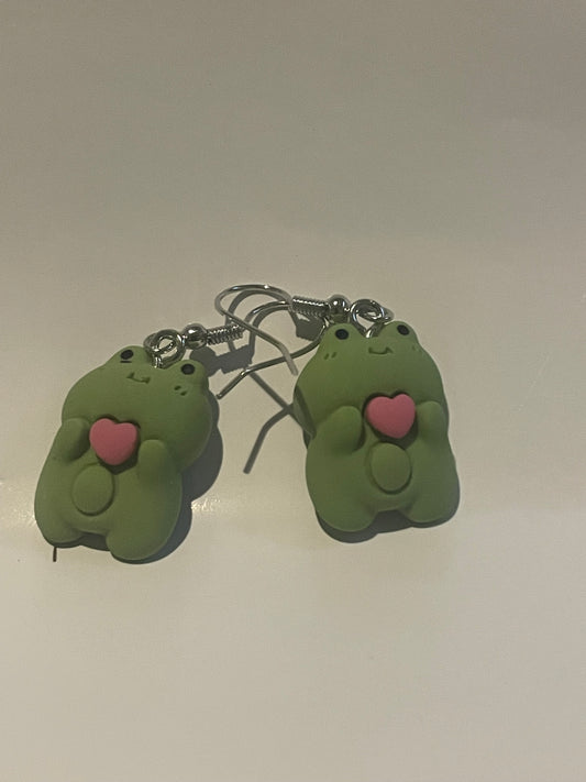 Earring - Frogs