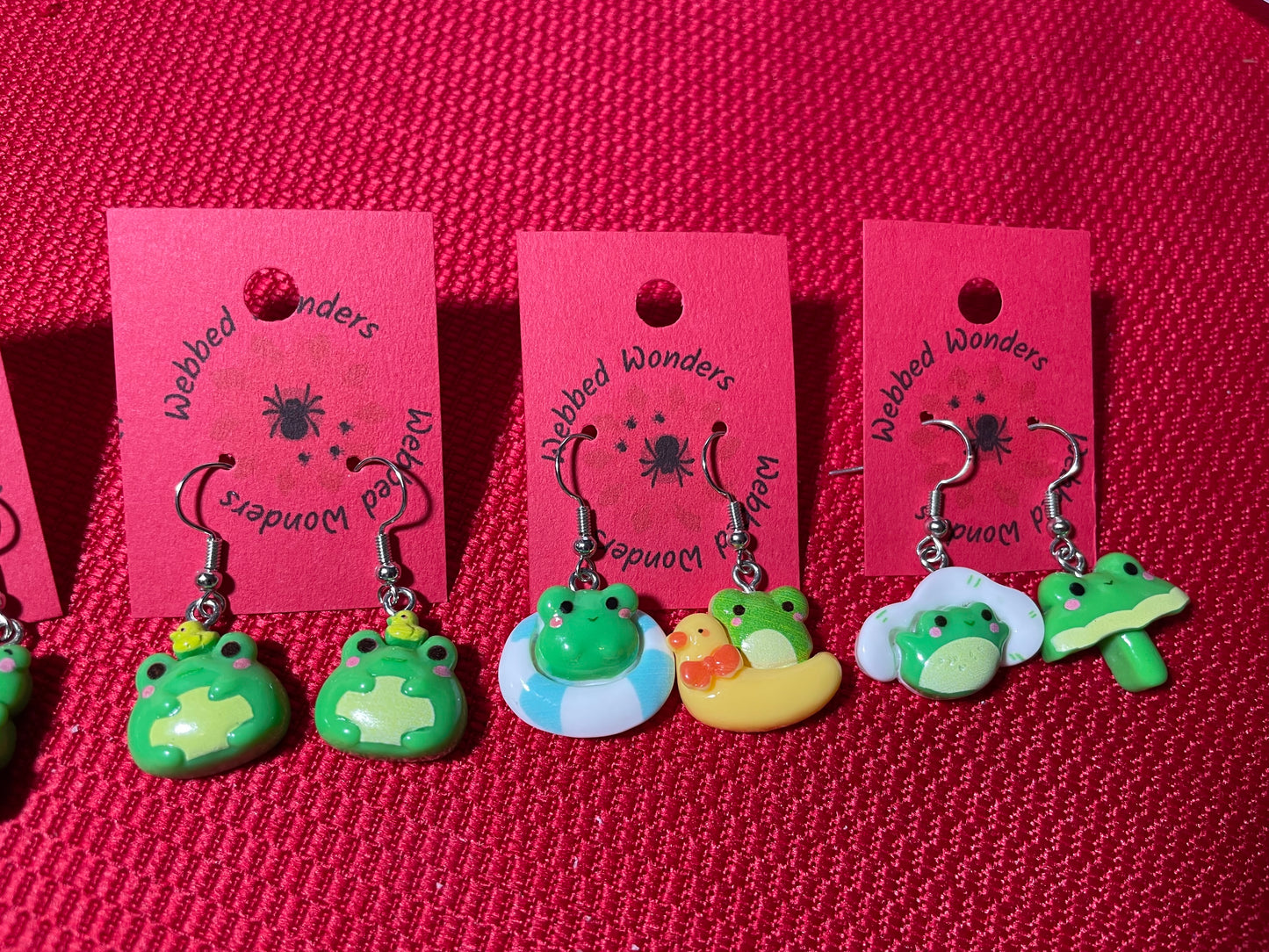 Earring - Frogs