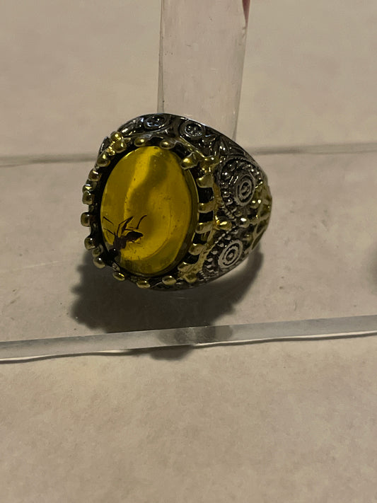 Ring - Amber w/Ant