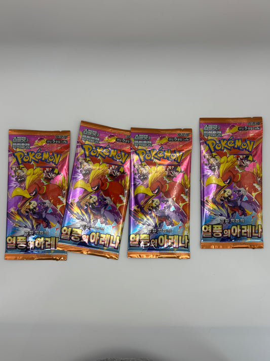 Korean Pokémon Trading Card Game (TCG) Scarlet & Violet Series Booster Pack