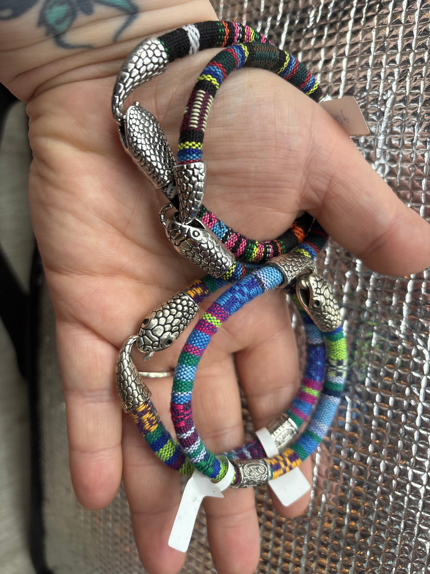 Woven Snake Bracelets