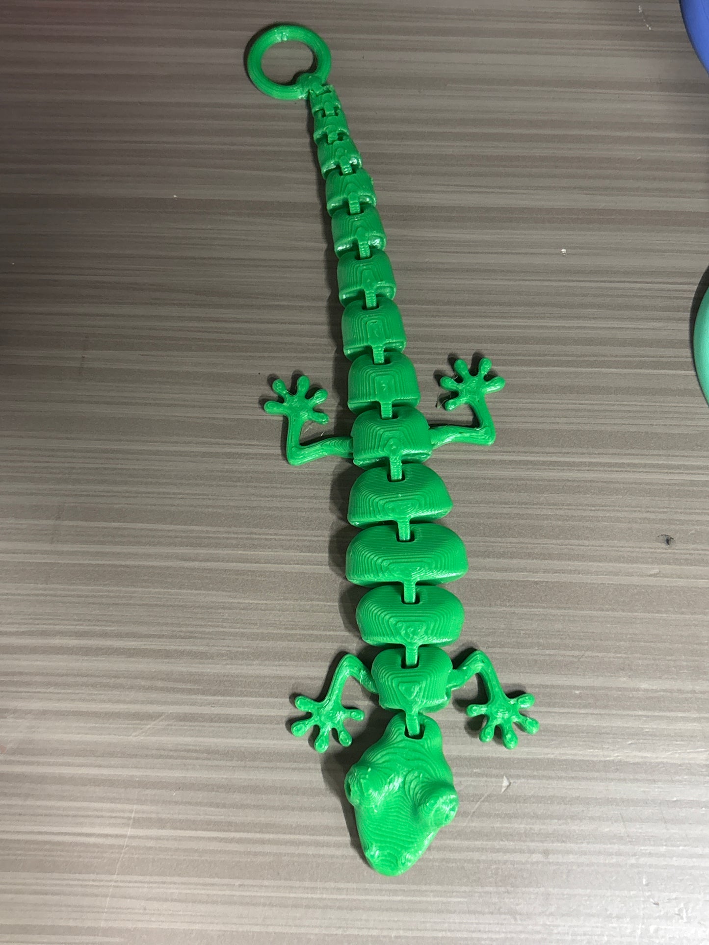 3D Keychain Lizard