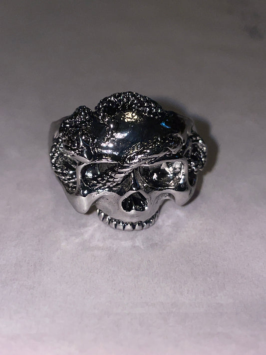 Ring - Snake Skull