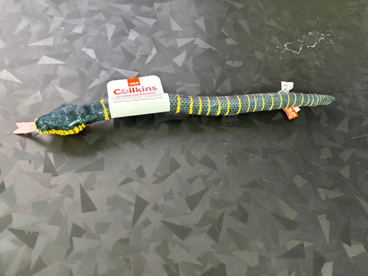 Black Fanged Mangrove Plush Snake 12"
