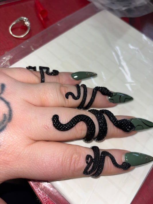 Simple Snake Rings