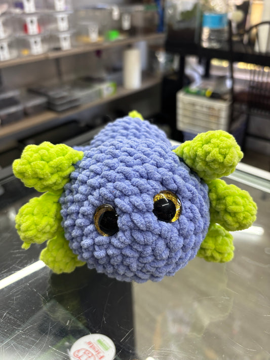 Knitted Axolotl Plush