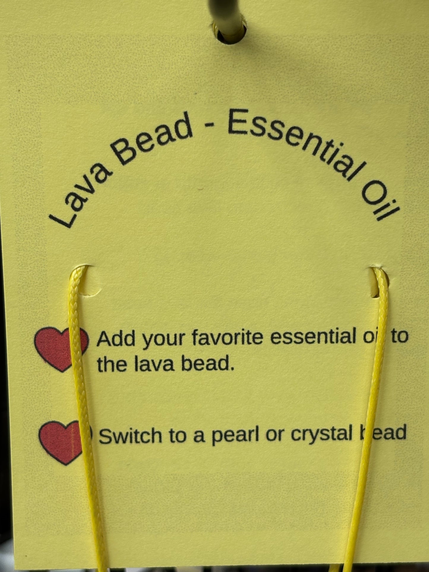 Lava Bead Necklace