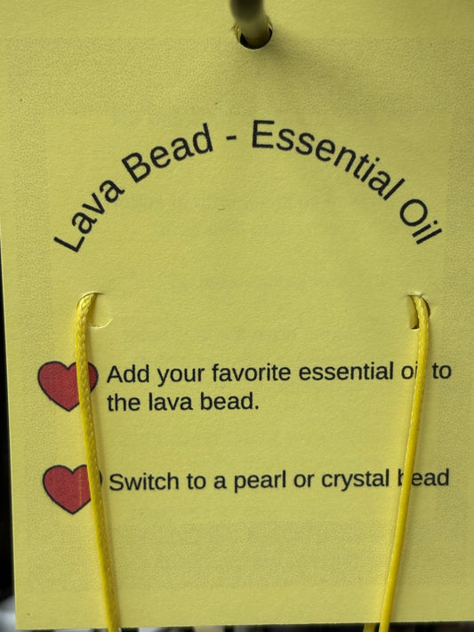 Lava Bead Necklace