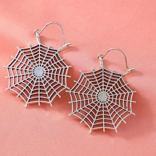Silver Web Earrings for all Occasions!