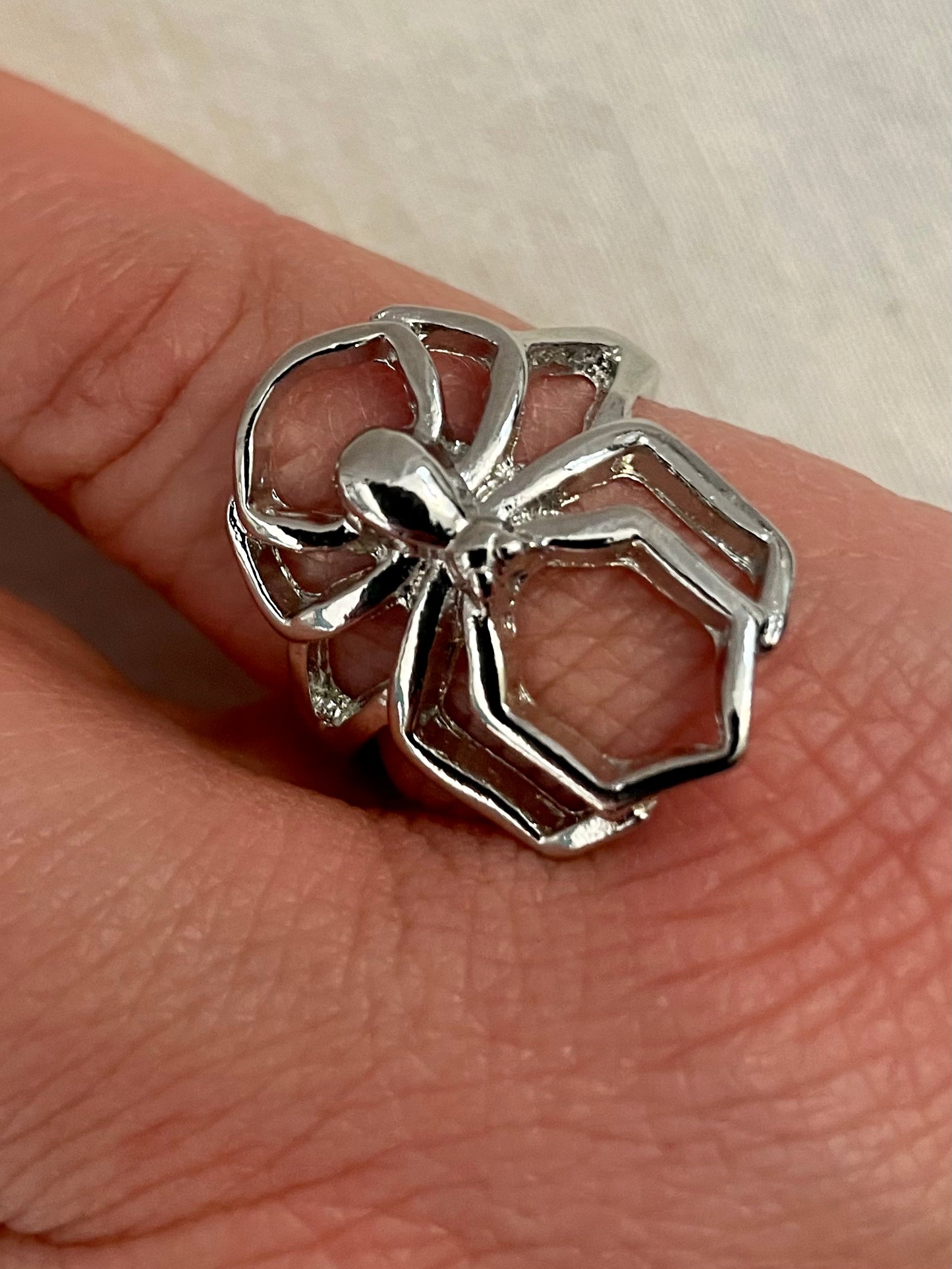 Ring - Silver Spider